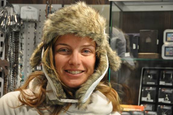 Pronta para viajar para a Groelândia!